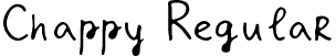 Chappy Regular font | Chappy-Regular.otf