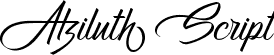 Atziluth Script font | Atziluth Script.ttf