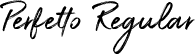 Perfetto Regular font | Perfetto.ttf