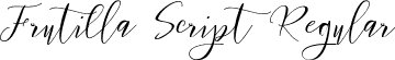 Frutilla Script Regular font | Frutilla Script.ttf