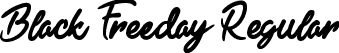 Black Freeday Regular font | Black Freeday.ttf