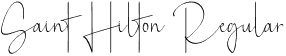 Saint Hilton Regular font | SaintHilton-ywByq.otf