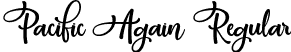 Pacific Again Regular font | Pacific Again.ttf