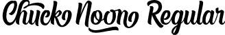 Chuck Noon Script Regular font | Chucknoonscript-BWBqB.otf