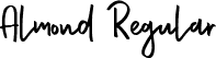 Almond Regular font | Almond Regular Mac.ttf