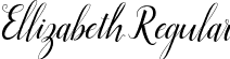 Ellizabeth Regular font | Ellizabeth.otf