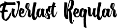 Everlast Regular font | Everlast.ttf