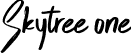 Skytree one font | Skytree one.otf