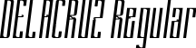 DELACRUZ Regular font | Delacruz.otf