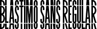 BLASTIMO SANS Regular font | BLASTIMO SANS.ttf