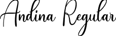 Andina Regular font | Andina.ttf