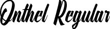 Onthel Regular font | Onthel.ttf