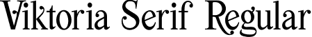 Viktoria Serif Regular font | Viktoria Serif.otf