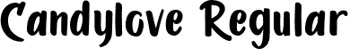 Candylove Regular font | Candylover.otf