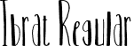 Ibrat Regular font | Ibrat.otf