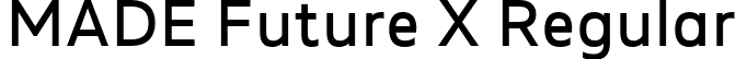 MADE Future X Regular font | MADE Future X Regular PERSONAL USE.otf