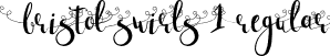 Bristol swirls 1 Regular font | Bristol Swirls 1.otf