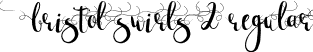 Bristol swirls 2 Regular font | Bristol Swirls 2.ttf