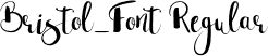 Bristol_Font Regular font | Bristol.ttf