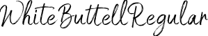 White Buttell Regular font | White Buttell.ttf