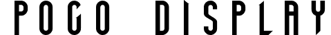 POGO Display font | POGO Display.ttf