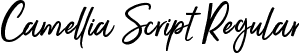 Camellia Script Regular font | Camellia Script.ttf