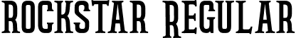 rockstar Regular font | rockstar.otf