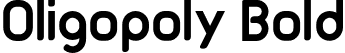 Oligopoly Bold font | Oligopoly Bold.otf