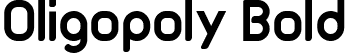 Oligopoly Bold font | Oligopoly Bold.ttf