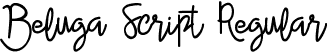 Beluga Script Regular font | BelugaScript.ttf