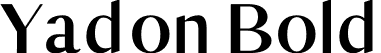 Yadon Bold font | Yadon Bold.otf