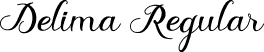 Delima Regular font | Delima.otf