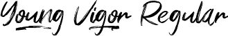 Young Vigor Regular font | Young Vigor.otf