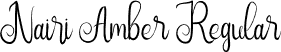 Nairi Amber Regular font | NairiAmber.otf