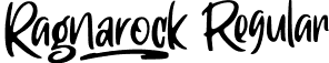 Ragnarock Regular font | Ragnarock Demo.ttf