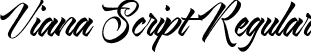 Viana Script Regular font | Viana Script.ttf