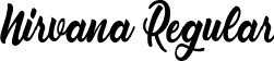 Nirvana Regular font | Nirvana Personal Use.ttf