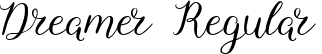 Dreamer Regular font | Dreamer.ttf