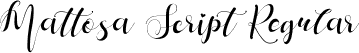 Mattosa Script Regular font | Mattosa Script - TTF.ttf