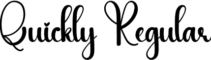 Quickly Regular font | Quickly.otf