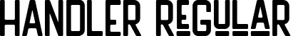 HANDLER Regular font | Handler Regular.ttf