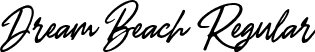 Dream Beach Regular font | dream beach demo.ttf