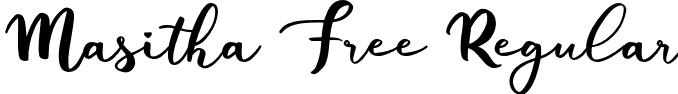 Masitha Free Regular font | Masitha.otf