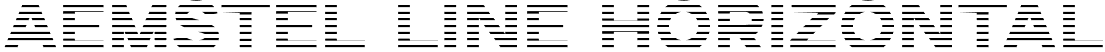 Aemstel Line Horizontal font | Aemstel-LineHorizontal.ttf