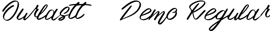 Ourlastt-Demo Regular font | Ourlastt_Demo.otf