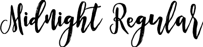 Midnight Regular font | z-Midnight .ttf