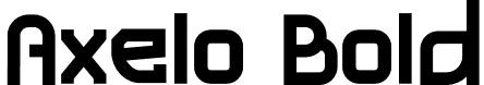 Axelo Bold font | AxeloBold-K7XKX.otf