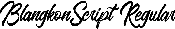 BlangkonScript Regular font | BlangkonScript.ttf