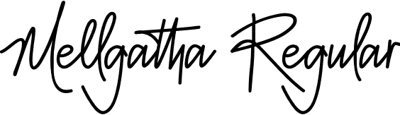 Mellgatha Regular font | Mellgatha(For Personal Use)_.ttf