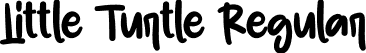 Little Turtle Regular font | Little-Turtle.otf